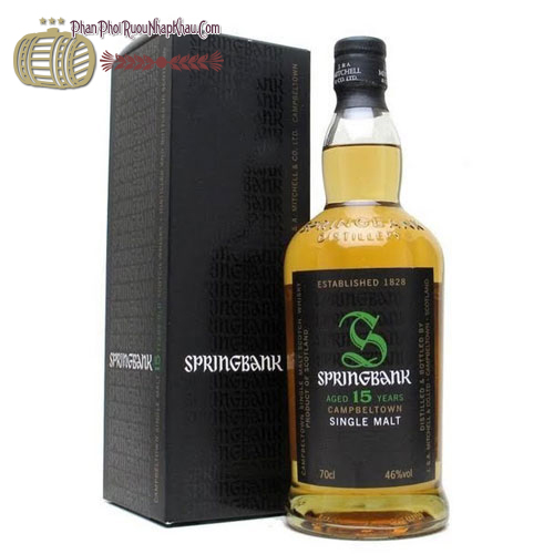 Rượu Whisky Springbank 15 năm - phanphoiruounhapkhau.com