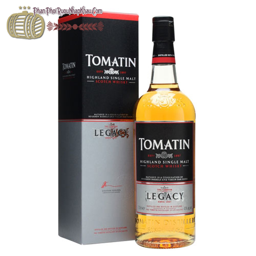 Rượu Whisky Tomatin Legacy - phanphoiruounhapkhau.com