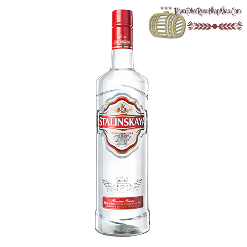 Rượu Vodka Stalinskaya 1000ml - phanphoiruounhapkhau.com