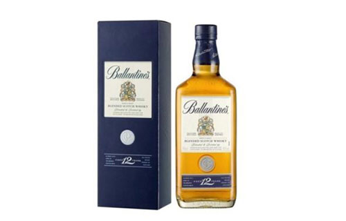 Dòng whisky pha trộn cao cấp Ballantines 12 năm